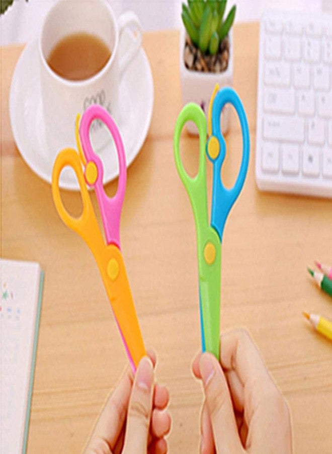 53 Arts 53ARTS Plastic Safety Scissor, Pre-School Training Scissors (Multicolor) - Image 2